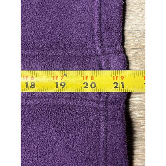 LL Bean Purple Outdoors Full  Zip-Up Womens Fleece Jacket   Extra Large - Picture 5 of 6